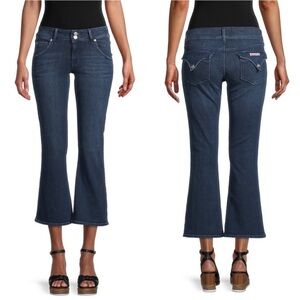 Hudson Jeans Blue Flare Wide Leg Denim